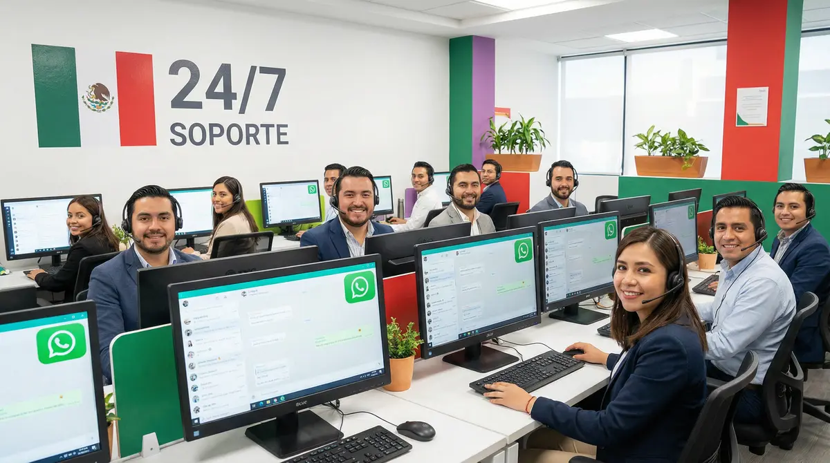 Equipo de soporte al cliente de Sport NetBet atendiendo en español